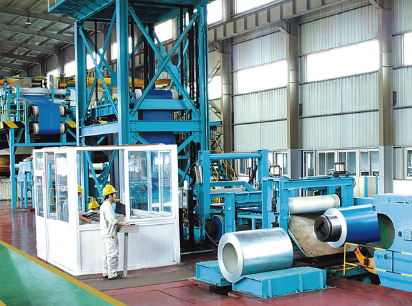 張家港新港星科技有限公司彩涂板生產(chǎn)線(xiàn)應(yīng)用